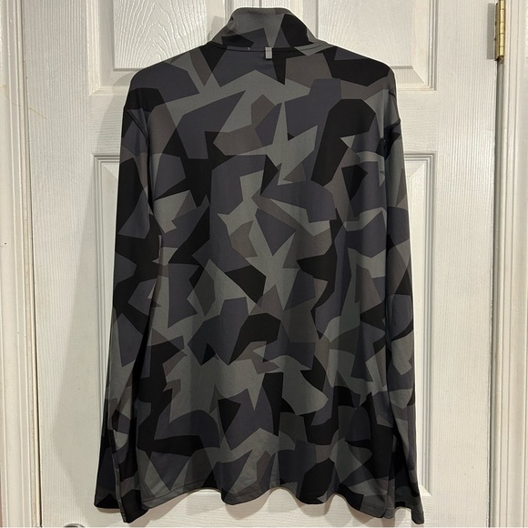 POLO Sport by Ralph Lauren Performance Shirt Men’s Quarter Zip Camo Size XL - Picture 2 of 8